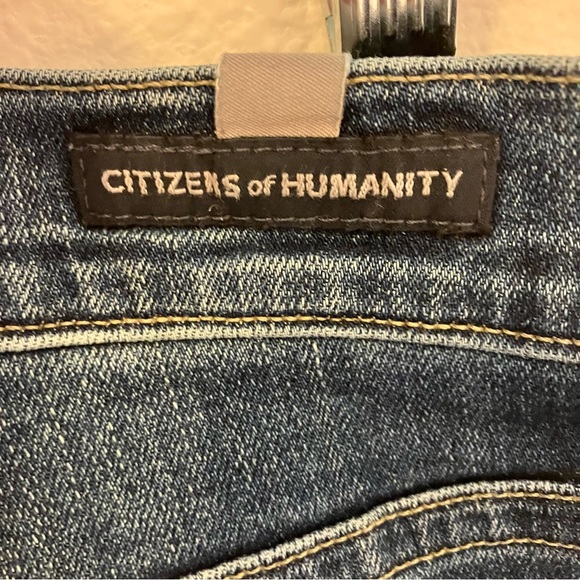 Citizens of Humanity Agnes Crop Mid Rise Slim Straight Jeans - Size 29 - Picture 15 of 15